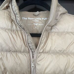 TNA Kids Puff Jacket - Tan